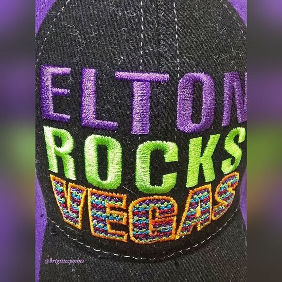ELTON JOHN Unisex Las Vegas Cap - Picture 2 of 8